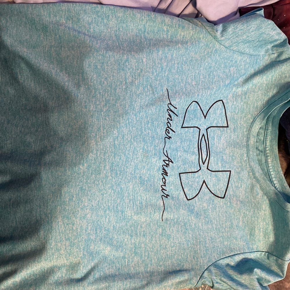 blue tee
